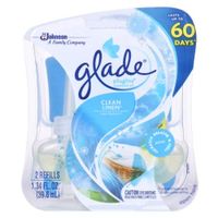 PlugIns Air Freshener Oil Refill, Clean (Pack of 18)