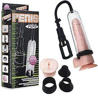 New Manual Pênīsextender Length Device Large Male Effective PênīsPump air Vacuumpump Pênīsgrowth for Men (A)