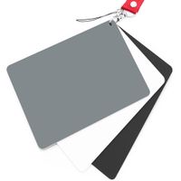 Anwenk Grey Card White Balance Card 18% Exposure Photography Card 5X4 Custom Calibration Camera Checker Video, DSLR and Film 