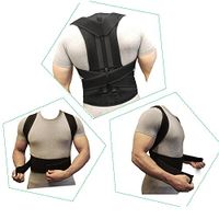 ZSZBACE Back Brace Posture Corrector - Relief Cervical Neck Pain - Improve Shoulder and Clavicle Alignment - Comfortable Medical Correction Device for Men and Women (M)