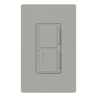 Lutron MA-L3T251-GR Maestro 300 Watt Single Pole Dimmer And Timer Switch, Gray
