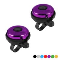 Accmor Classic Bike Bell, Aluminum Bicycle Bell, Loud Crisp Clear Sound Bicycle Bike Bell for Adults Kids, Right Hand/Left Hand Use