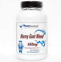 Horny Goat Weed 550mg // 240 Capsules // Pure // by PureControl Supplements