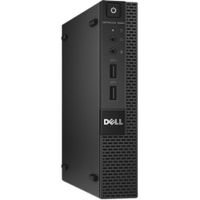 Fast Dell Optiplex 3020 Micro Desktop Computer Ultra Small Tiny PC (Intel Quad Core i5-4590T, 8GB Ram, 128GB SSD, WiFi, HDMI) Windows 10 Pro Comes with CD (Renewed)