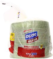 Dixie Ultra Paper Plate, 10-1/16 Inch, 186 Count