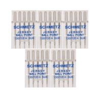 25 Schmetz Jersey Ball Point Sewing Machine Needles 130/705 H SUK Size 80/12