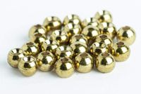 Blue Wing Olive Tungsten Beads for Fly Tying - 25 Pack (Metallic Olive, 2.0 mm (5/64))