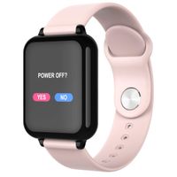 Highpot Bluetooth Smart Watch with Fitness Tracker with Heart Rate& Sleep Monitor, Waterproof Smartwatch with Blood Pressure for Android and iOS (Pink)