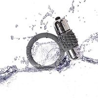 Vibrating C&ó-ck R-íng Pěenǐs Toy for Men Silicone Waterproof Massage Toy with 10 Different Speeds