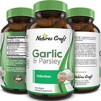 Antioxidant Supplement Odorless Garlic Pills - Garlic Capsules with Luteolin Vitamin K and Natural Vitamin C for Prostate Support Metabolism Booster Belly Fat Burner Liver Support and Kidney Cleanse