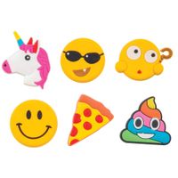 Emoji Flexible Locker Magnet 24/Bag
