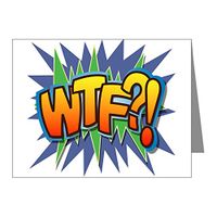 Note Card Text Abbreviation WTF?!