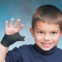 North Coast Medical Comfort Cool CMC Restriction Splint, Toddler, Left