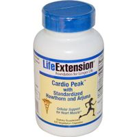 Life Extension - Cardio Peak with Standardized Hawthorn and Arjuna - 120 Vegetarian Capsules