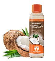Natural & Pure Carrier Oil Massage Oil Odorless for Skin & Hair 4 Fluid Ounces Premium, Natural, Cruelty-Free, Unrefined (Coconut Oil, 4 Fl. Oz (Pack of 5))