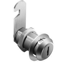 Cabinet Locks, 2 Pack File Cabinet Locks, Keyed Different 1-1/8 Inch Cam Lock, Chrome-Plated Zinc Alloy, Fits on 1" Max Panel Thickness, Secure Your File Cabinet and Drawer, RV Door