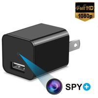 Heymoko 586sell010 1080P USB Wall AC Plug Charger, Nanny Cam Mini Baby Pet Monitor Home Security Camcorder Adapter