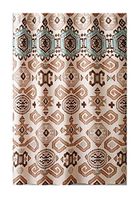 Aztec Fabric Shower Curtain Southwestern Design