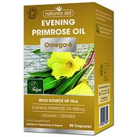 Natures Aid Organic Evening Primrose Oil Capsules - Pack of 90