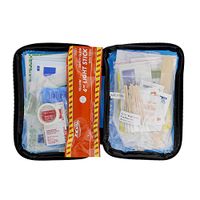 ABN 104 Piece Travel First Aid Kit Home, Office, Travel – Car Emergency Kit, Road Trip Essentials Medical Equipment