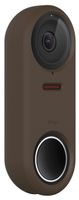 elago Silicone Case Designed for Google Nest Hello Doorbell Cover (Dark Brown) - Full Cover Protection, Night Vision Compatible, Durable Material, UV Light Resistant, Easy To Install [Patent Pending]