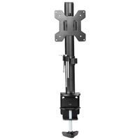 Suptek Single LED LCD Monitor Desk Mount for 1 / One Screen up to 27 inch Heavy Duty Adjustable Stand (MD6401)