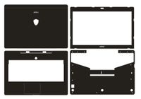 Special Laptop Black carbon fiber Vinyl Skin Stickers Cover Guard for MSI GS70 17.3"