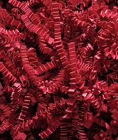 Basket Filler & Shred - Red Crinkle Cut Fill (1 Box) - BOWS-431-10-1