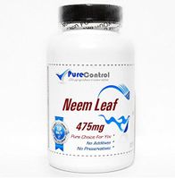 Neem Leaf 475mg // 100 Capsules // Pure // by PureControl Supplements