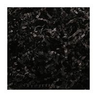 PACKHOME 1/2 LB Crinkle Cut Paper Shred Filler, Black Shredded Paper for Gift Baskets, Crinkle Paper for Gift Wrapping