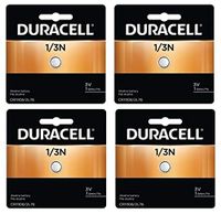 Duracell Photo Battery 3 V Model No. 1/3n Carded (Pack of 4)