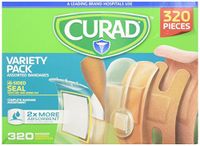 CURAD Assorted Bandages Variety Pack - 320 Pieces by Curad