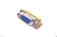 FYL 9 Pin RS-232 DB9 Female to Female F Serial Cable Gender Changer Coupler Adapter