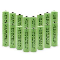 QBLPOWER Ni-CD AA 800mAh 1.2V Rechargeable Battery for Solar Outdoor Lights Lamp Garden Yard Lawn(16 Pieces)