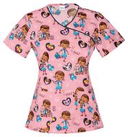Mock Wrap Top (I Care For Pets;3X-Large)