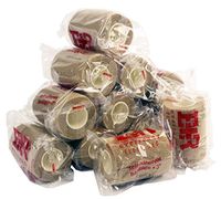 Ever Ready First Aid Self Adherent Cohesive Bandages 3" x 5 Yards - 12 Count, Tan