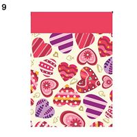 bromrefulgenc Holiday Hanging Sign,Fashion Valentine's Day Garden Flag Festival Love Heart Flower Letter Banner - 9#