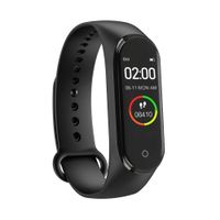 ONDY M4 Smart Watch Fitness Tracker with IPS Color Screen, Waterproof Activity Watch with Heart Rate Monitor Blood Pressure Sleep Monitor Calorie Counter for Kid Women Man