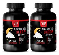 mucuna - Advanced Sleep Complex - 952MG - melatonin - 2 Bottles (120 Capsules)