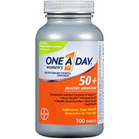 One A Day Women’s 50+ Healthy Advantage Multivitamins, Supplement with Vitamins A, C, E, B1, B2, B6, B12, Vitamin D and Calcium, 100 Count