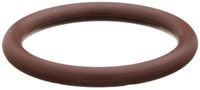 010 Viton O-Ring, 75A Durometer, Round, Brown, 1/4" ID, 3/8" OD, 1/16" Width (Pack of 100)