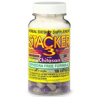 Stacker 3 Ephedra-Free Formula with Chitosan, Capsules 100 ea