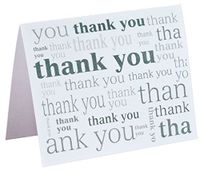 Many Thanks Note Cards Set of 25