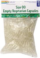 Solaray Empty Vegetarian Capsules, Size 00, 500 Count