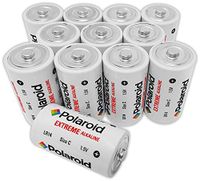 Polaroid Extreme C Cell Size Alkaline Batteries 1.5V LR14 (12-Pack)