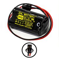 XML Battery Unitech AA900MAH ELB-B001 Lithonia ELBB001 3.6v 900mAh Ni-CD Rechargeable Battery Pack Replacement for Exit Sign Emergency Light