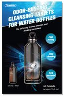 CleanHike Water Bottle Cleaning Tablets - All Natural Ingredient, Great for All Stainless, Plastics, Ceramic and Glass Drinking Containers, Individually Packed (30 Tablets), FDA Approved (2)