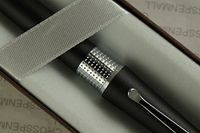 Cross Executive Companion Limited Series Beverley Satin Matte Black, Extremely Polished Appointment and Cross Signature Pronounced Chrome Center Band, Ballpoint Pen