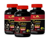 Testosterone Pills for Men for Sex - TRIBULUS TERRESTRIS Extract 1000Mg - Tribulus pro - 3 Bottles 270 Tablets