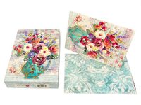 Punch Studio Pouch Notes-Fresh Flowers